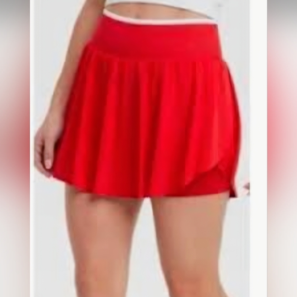 HALARA Bold Red Skirt Med 28 Inch Waist 1431